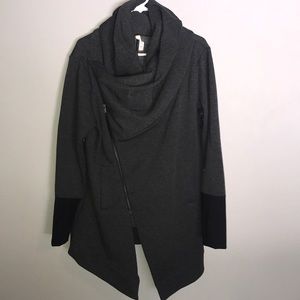 Lucy cowl neck sweater jacket